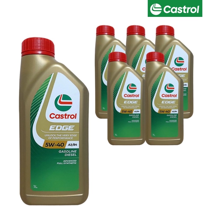 캐스트롤 엣지 티타늄 합성엔진오일 5W-40 1Lx6개 100%합성유 63,800원