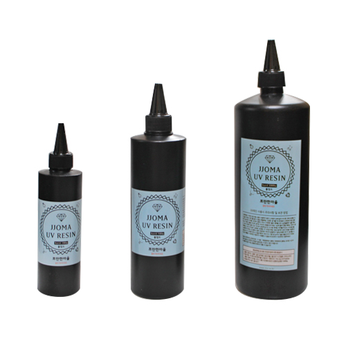 UV레진 용액  초고투명 쪼마UV레진용액(고점도/물점도) 대용량 하드타입 자외선 경화 레진공예 DIY 액세서리 만들기 대용량 재료 레진 공예 및 미니어처 겸용 103,470원