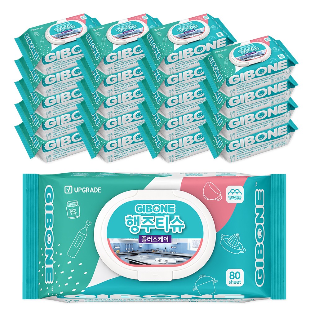 기본에 세균닦는 행주 티슈 캡형 38,800원