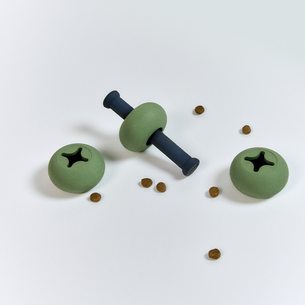 로이카 강아지 노즈워크 장난감 당고, 1개, 올리브 그린 34,000원