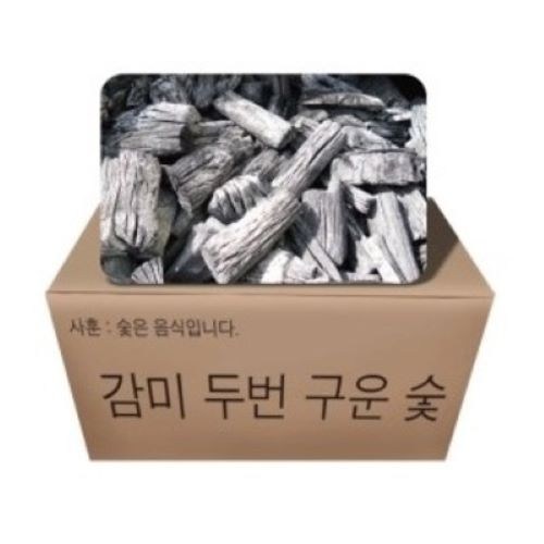 감미참숯 두번구운숯 1박스 7kg (실내점화용숯), 1개 53,500원