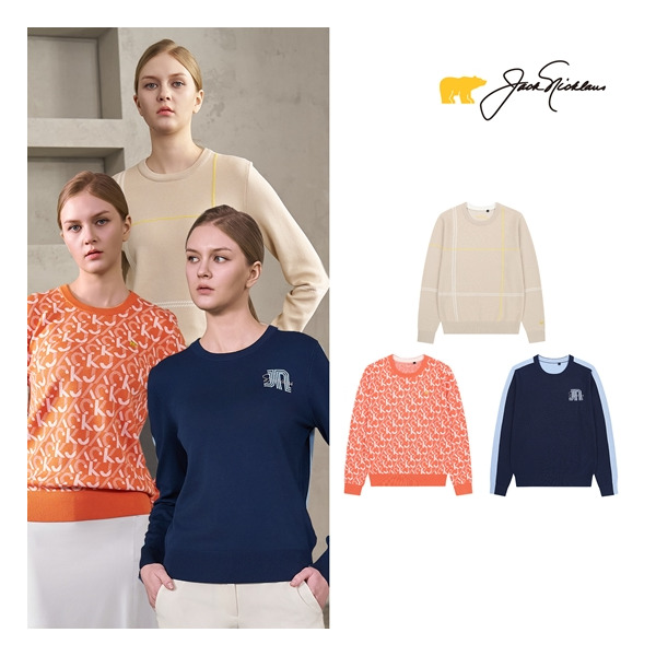 [잭니클라우스] 26SS 여성 스프링 니트 풀오버 3종 107,000원