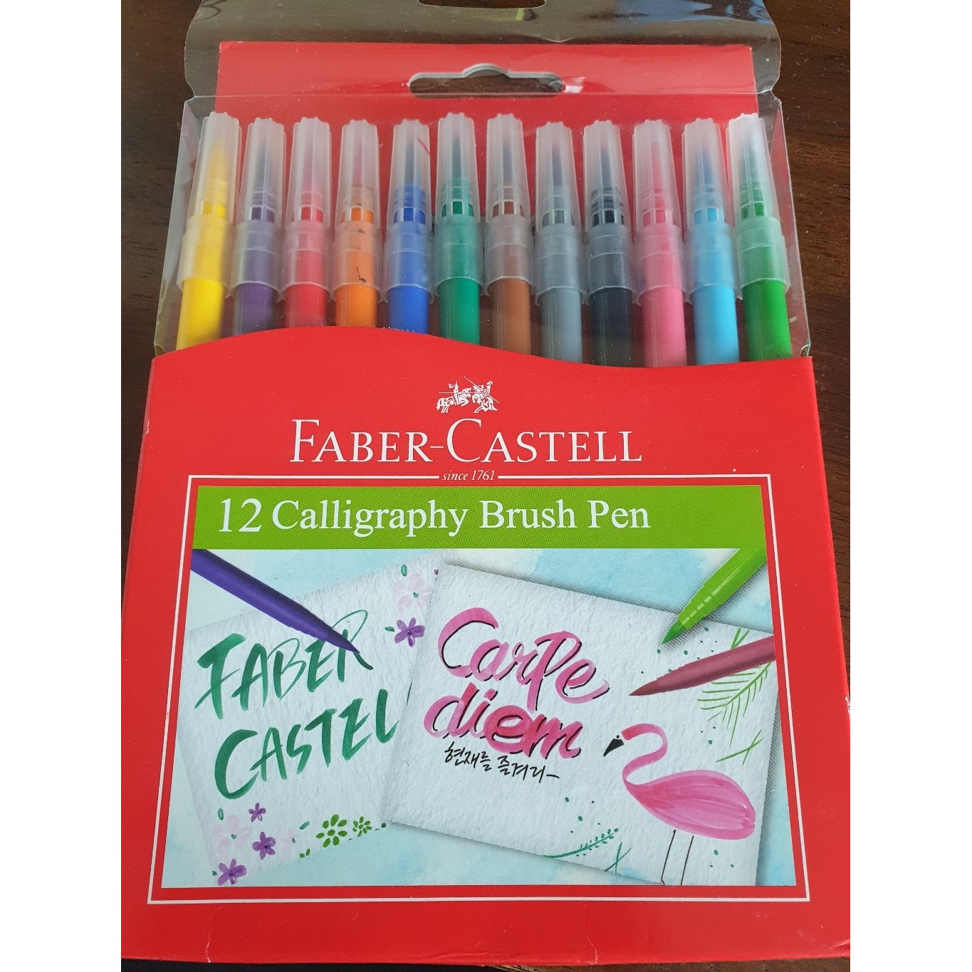 파버카스텔 캘리그라피 붓펜 12종 세트 16,000원