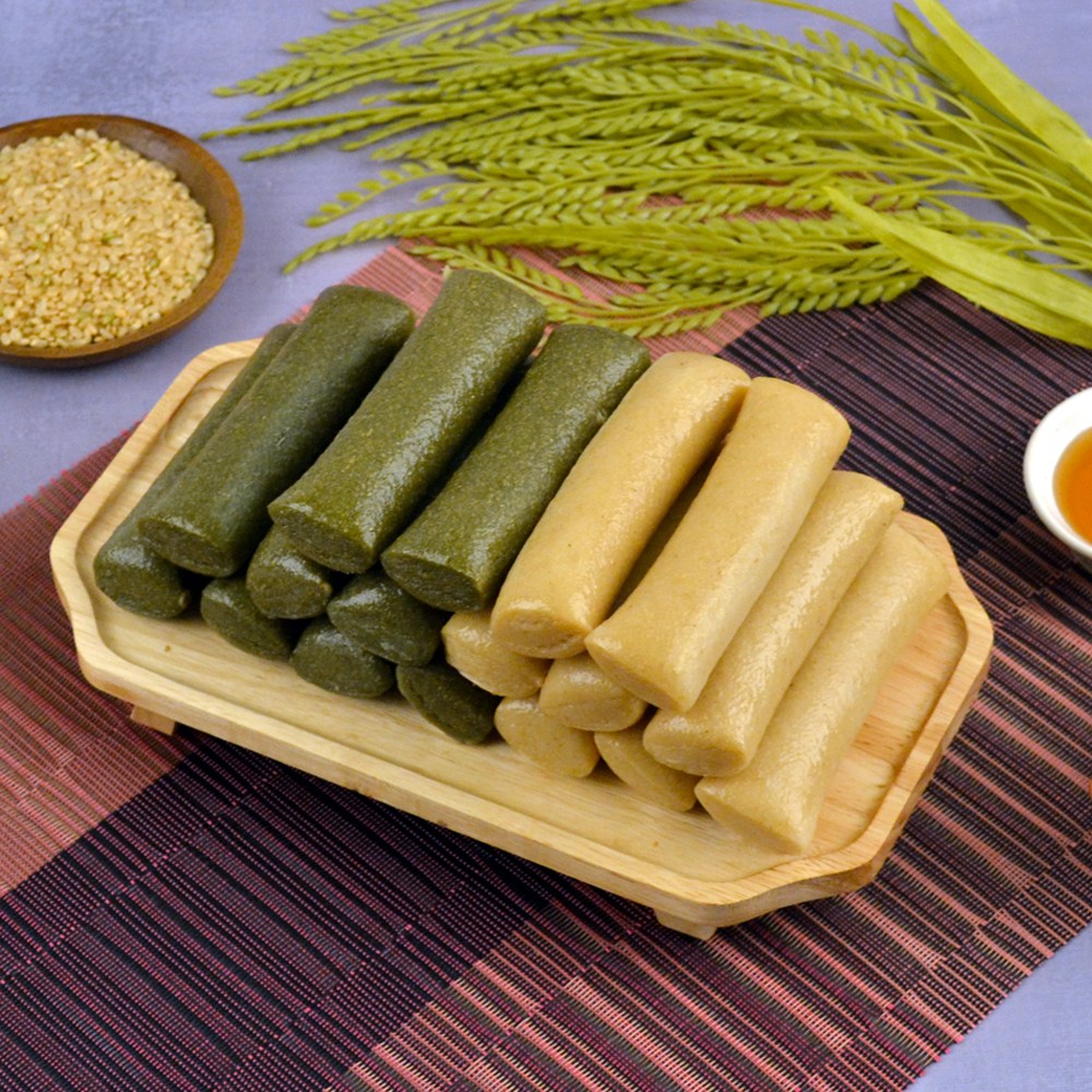 양주골호랑떡 우리쌀 옛날 가래떡 복떡복떡세트 (순현미+현미쑥), 2kg, 1세트 17,540원