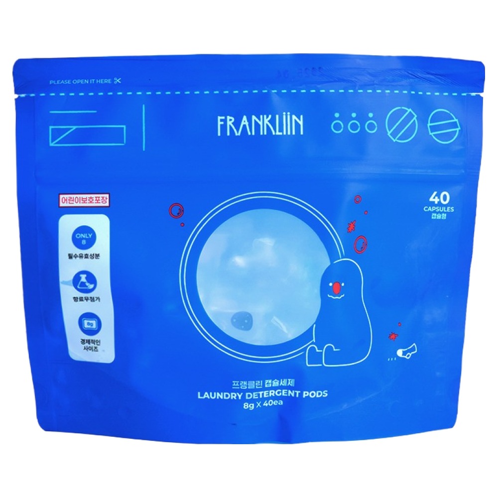 FRANKLIIN 아기 캡슐세제, 8g, 40개입, 1개 20,900원