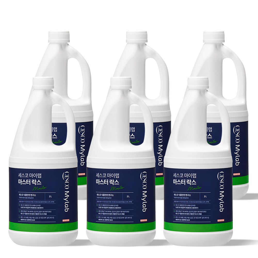 세스코마이랩 마스터 배수관세정제, 2L, 6개 17,480원