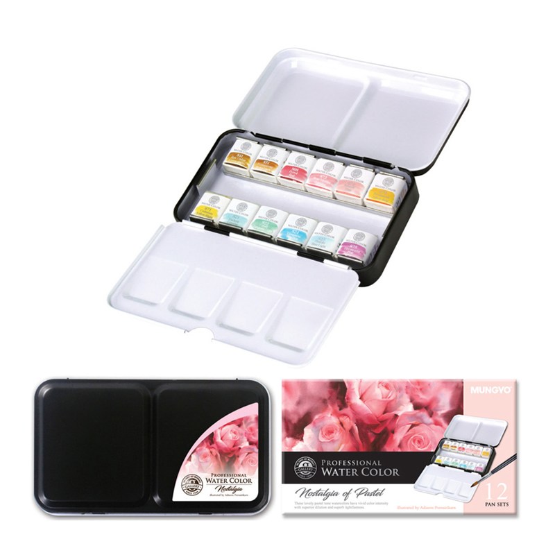 문교 고체물감 12색 파스텔톤 전문가용 13,410원