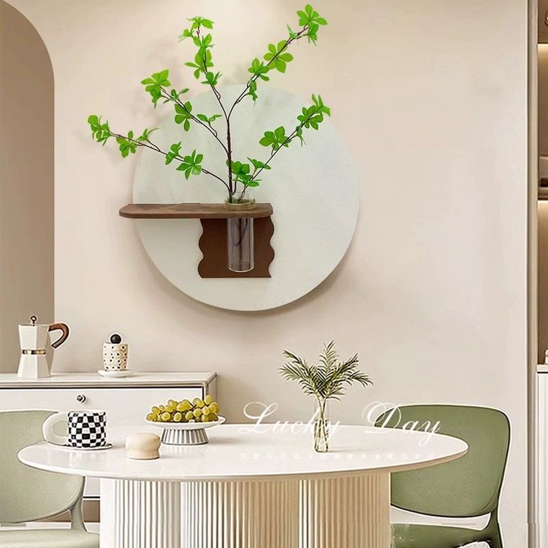 LED 화분액자 조명 인테리어 무드등 램프 집들이선물 원형 벽장식 식물 44,100원