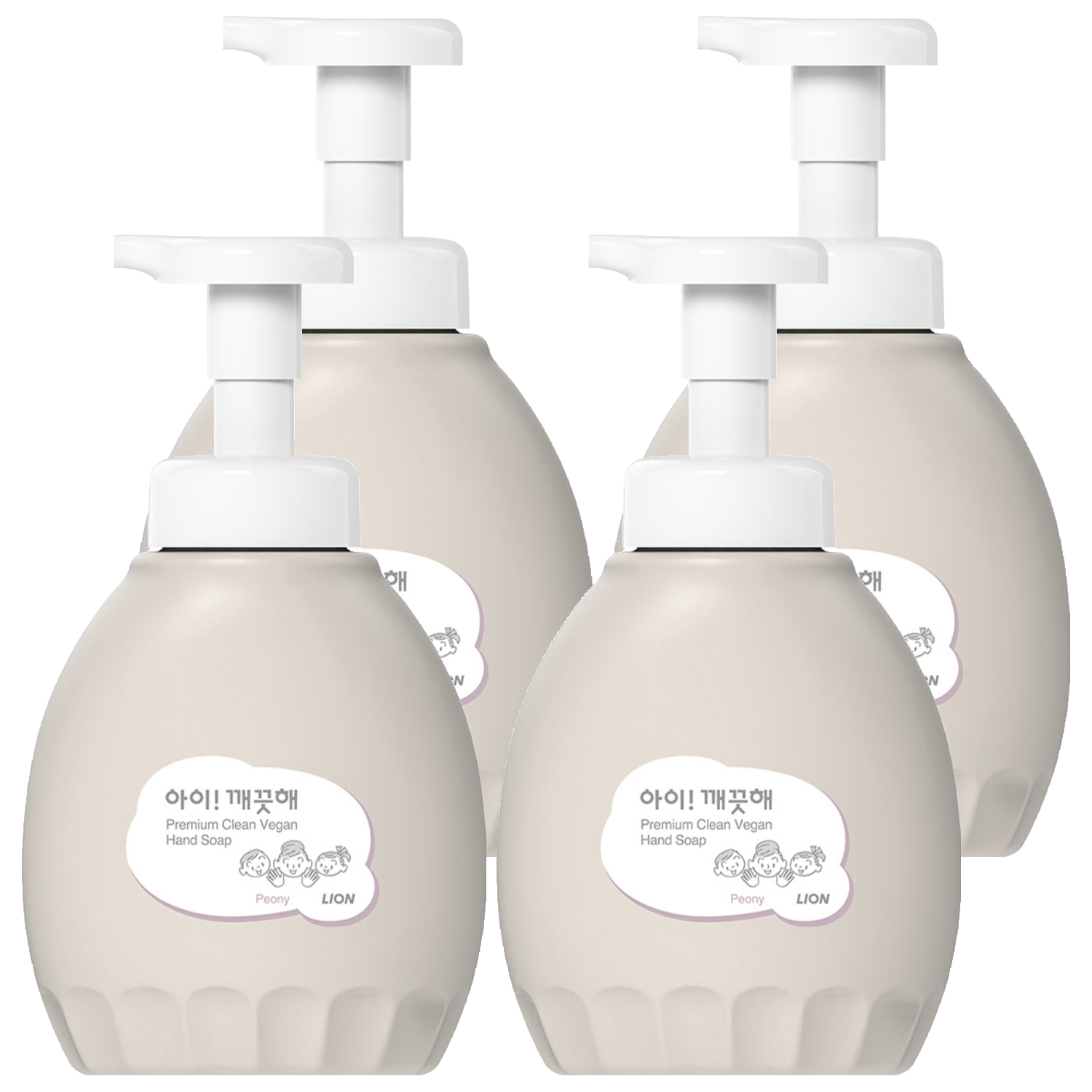 아이깨끗해 프리미엄 클린 비건 폼 핸드솝 피오니향 19,700원