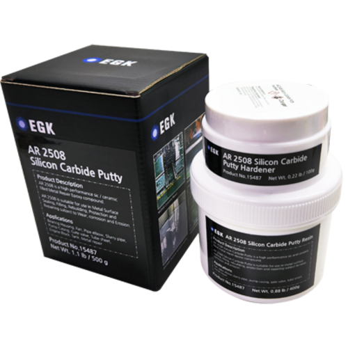 AR2508 silicon Carbide Putty 2액형 금속보수제 스테인리스 알루미늄 동 구리 카본스틸 콘크리트 보수(500g), 1개 49,000원