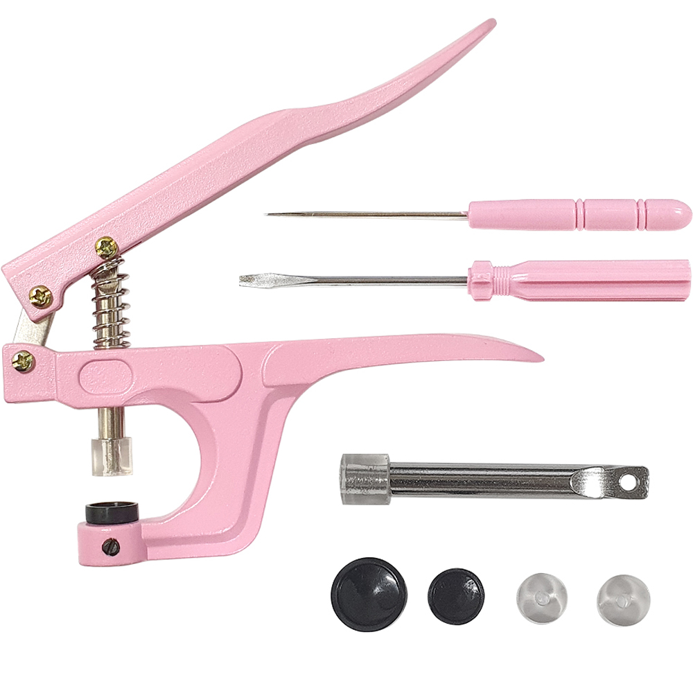 코지파파 똑딱이 티단추 기구, 핑크, 1개 9,000원