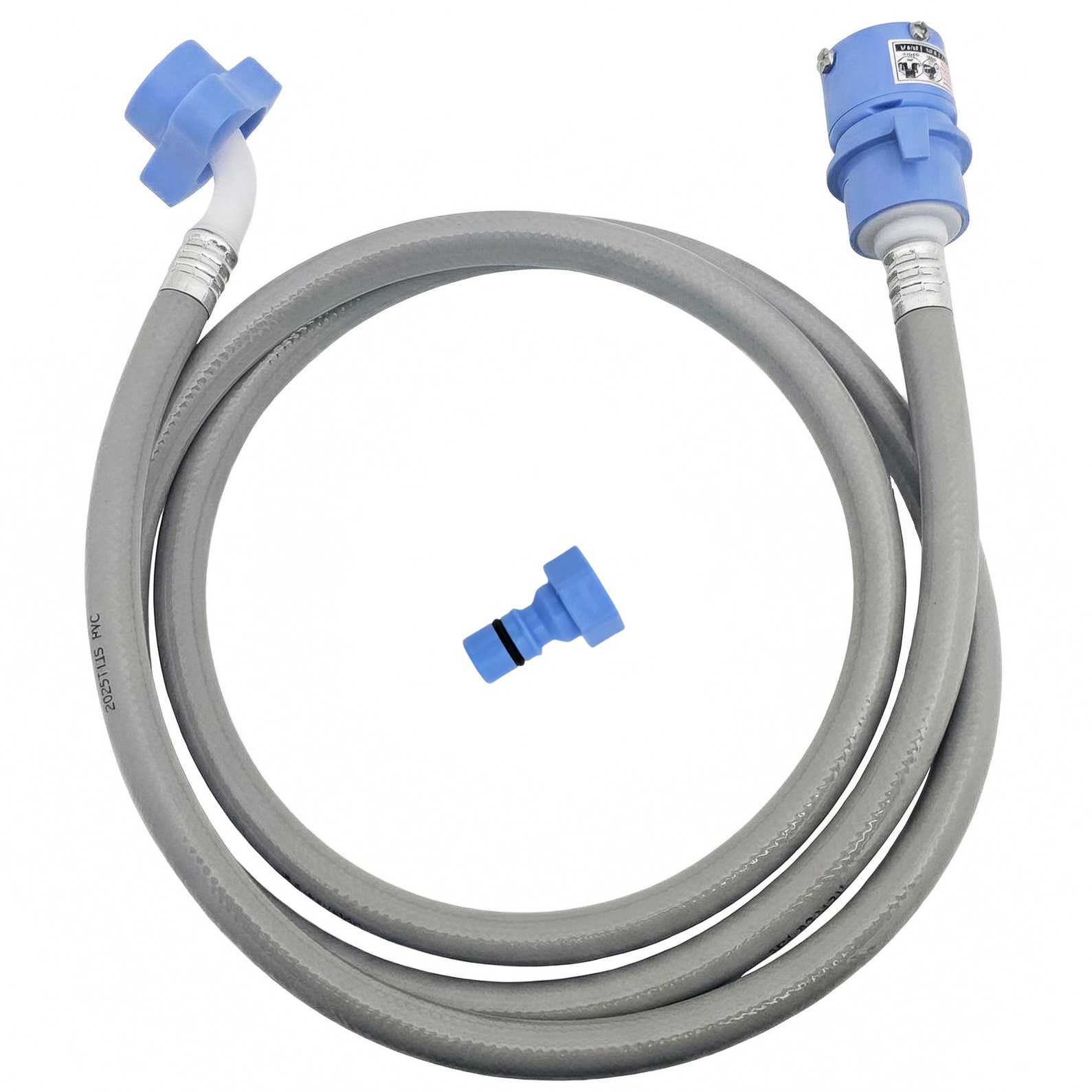 세탁기 급수 호스 연결 원터치 삼성 엘지 대우 국산, 1개, 2M(냉수용) 7,700원