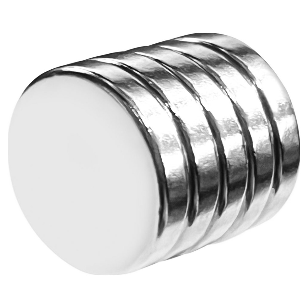 월드크린 네오디뮴 원형 자석 5개, 실버 4,500원