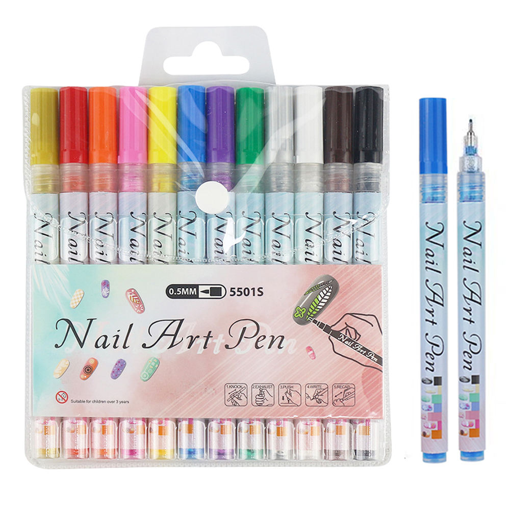 동아피엠에스 DIY 네일아트 펜 0.5mm 12색 세트 19,900원