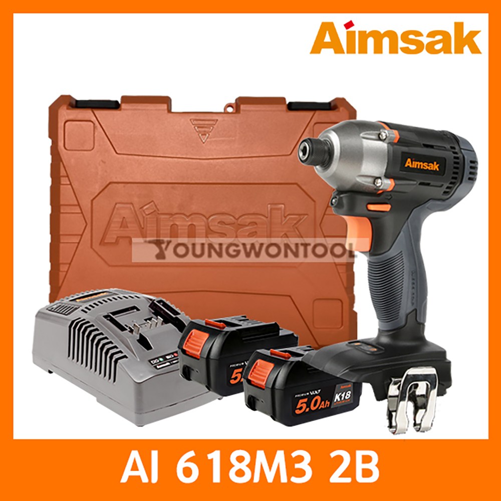 아임삭 충전 임팩 드라이버 5.0AH AI-618M3 MAX 266,750원