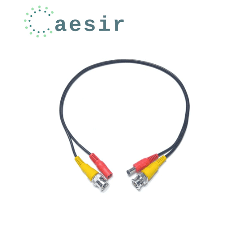 에시르 BNC 케이블 영상 전원 끝단 처리용 CCTV용 케이블 60CM, 1개 1,050원