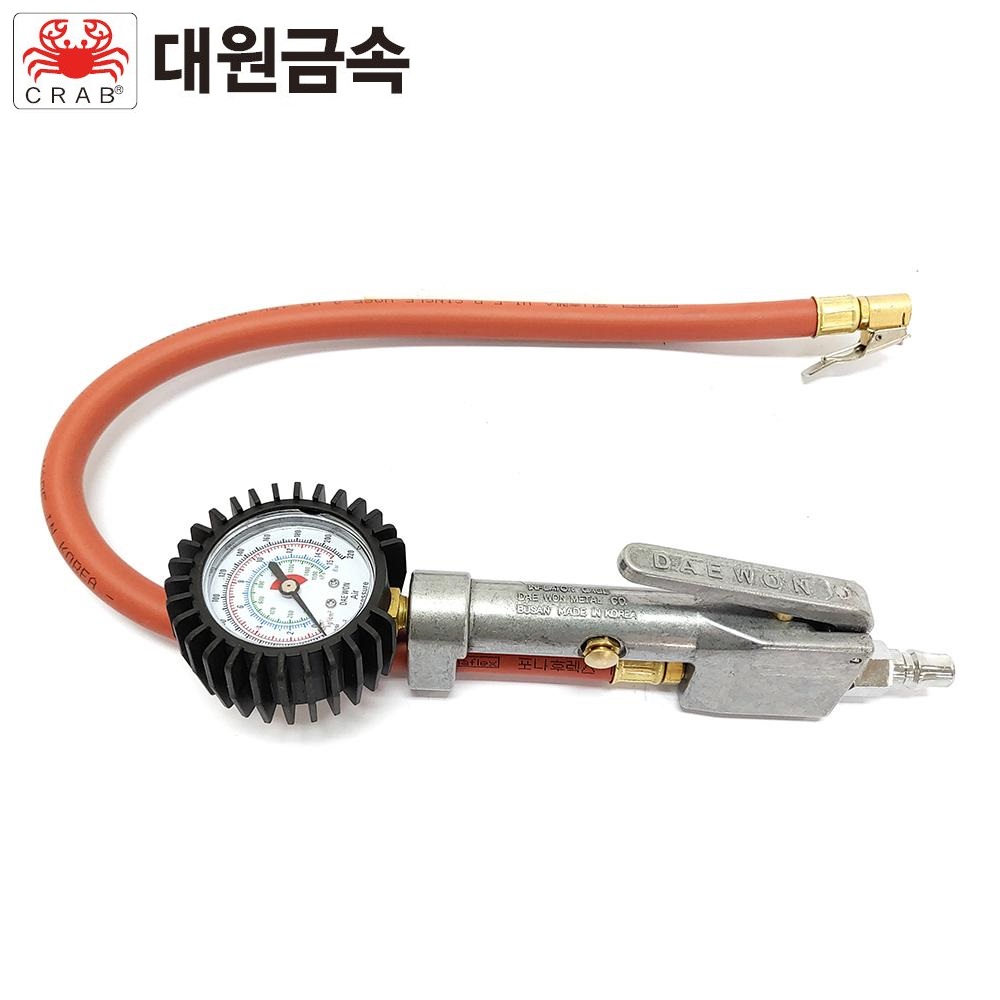 대원금속 타이어게이지 DW-201A 집게형, 1개 27,800원