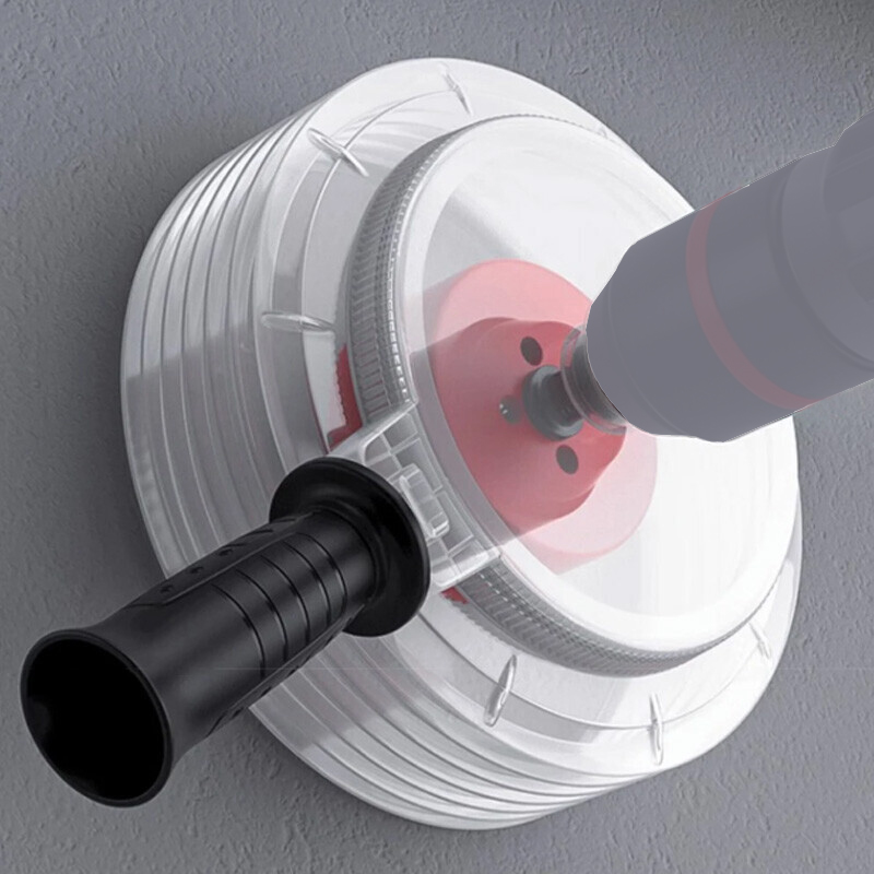 아이베란다 분진커버 홀쏘 집진기 먼지 벽 천장 구멍 타공 장치 160mm 5,700원