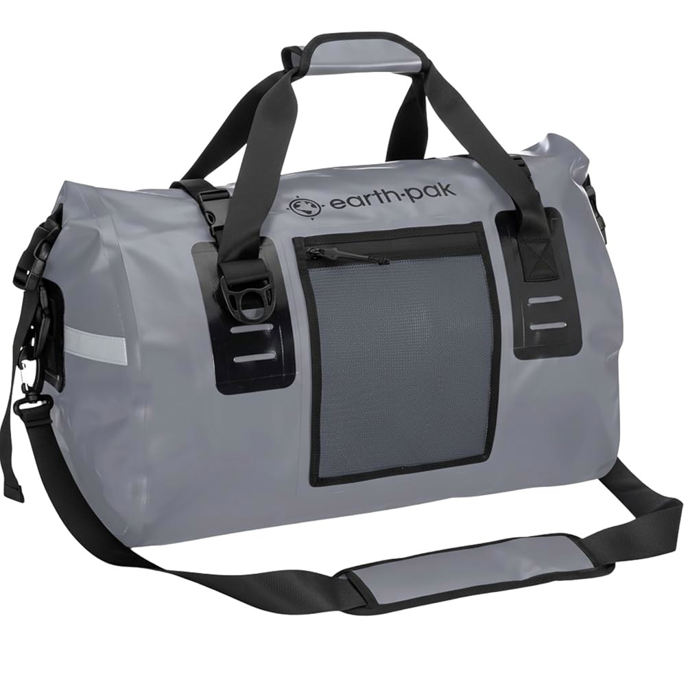 어스팍 방수 더플백 - 여행, 캠핑, 카약, 낚시, 카누용 가방 50L /70L /90L /120L 사이즈에 적합한 대용량 보관 공간을 갖춘 대형 오토바이 드라이백 129,500원