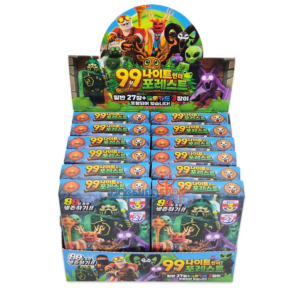 99일 나이트 인 더 포레스트 카드 패키지 색상 랜덤발송 14세 이상용 야간 숲 26,880원