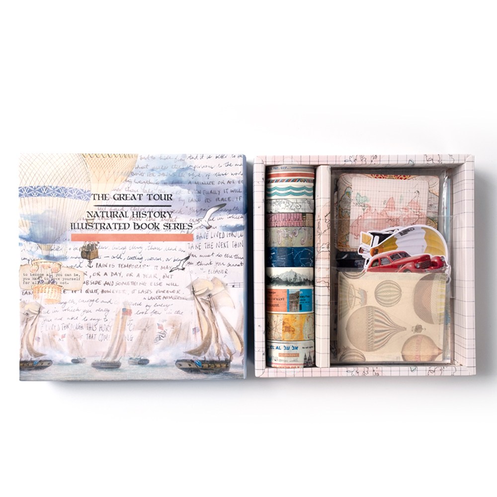 빈티지 마스킹 테이프 C 타입 세트 (Vintage masking tape C type set), 1개 11,000원