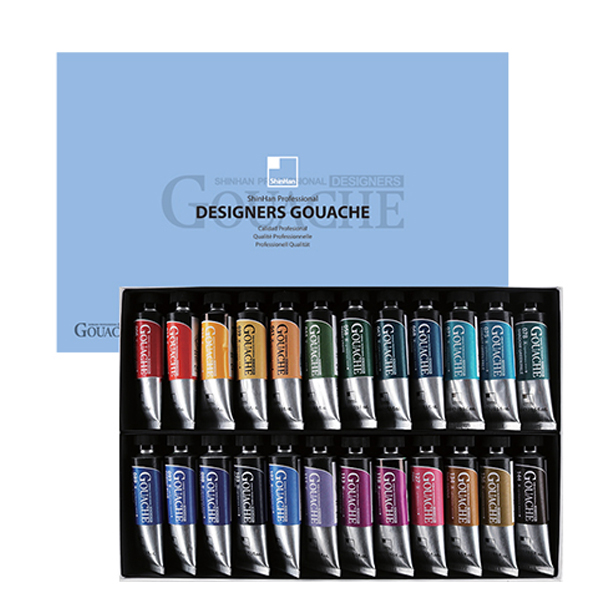 신한화구 전문가 과슈 물감 세트 B 70,030원