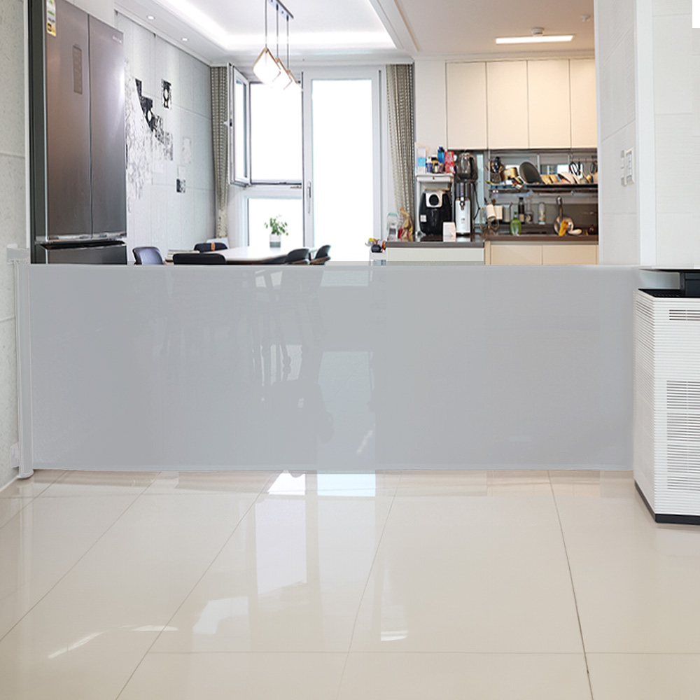 21세기트랜드 스르륵쓱 길이조절 접이식 메쉬 슬라이드 반자동 가림막 안전문 51,000원