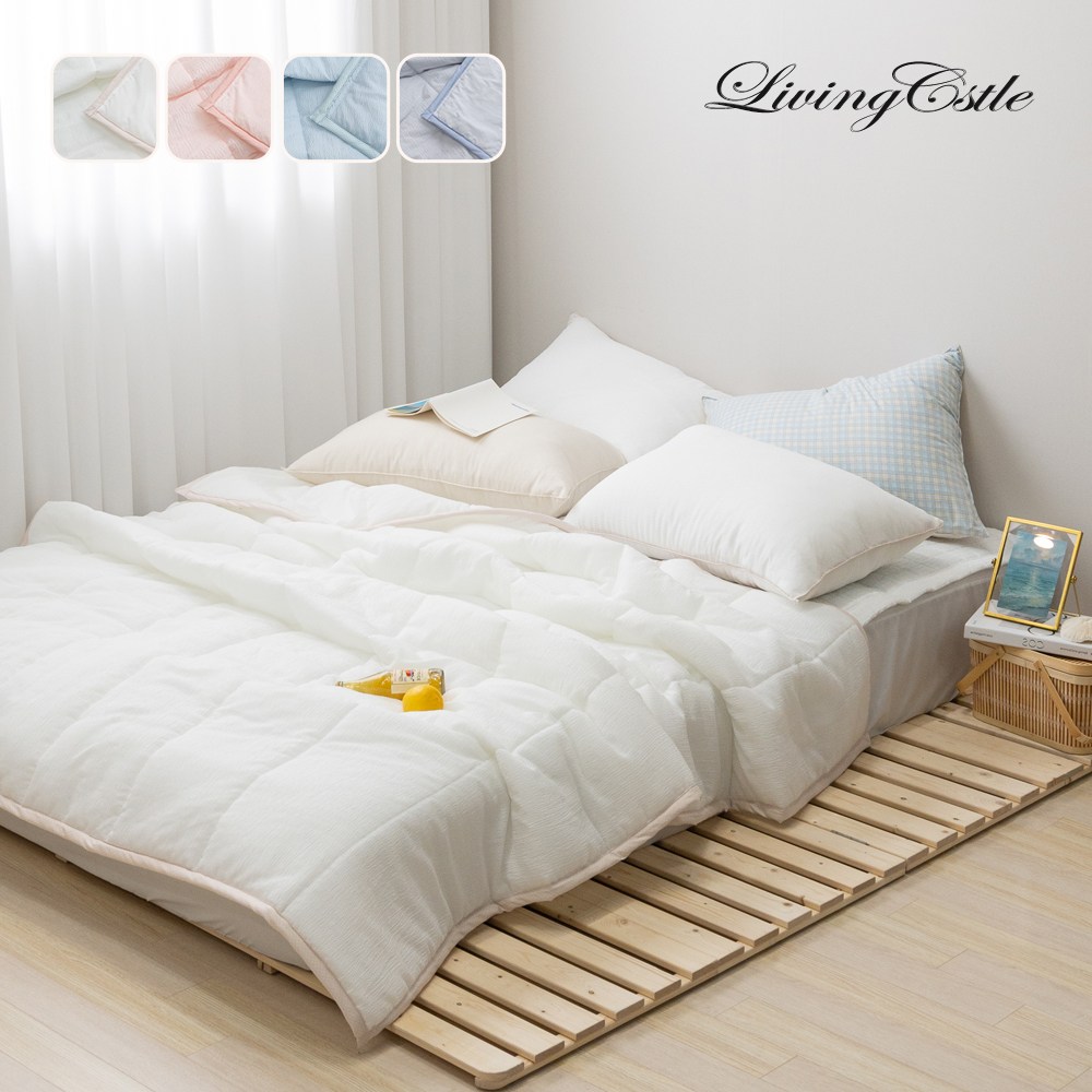 국산 리빙캐슬 꼰띠고 리플 여름 이불 75,800원
