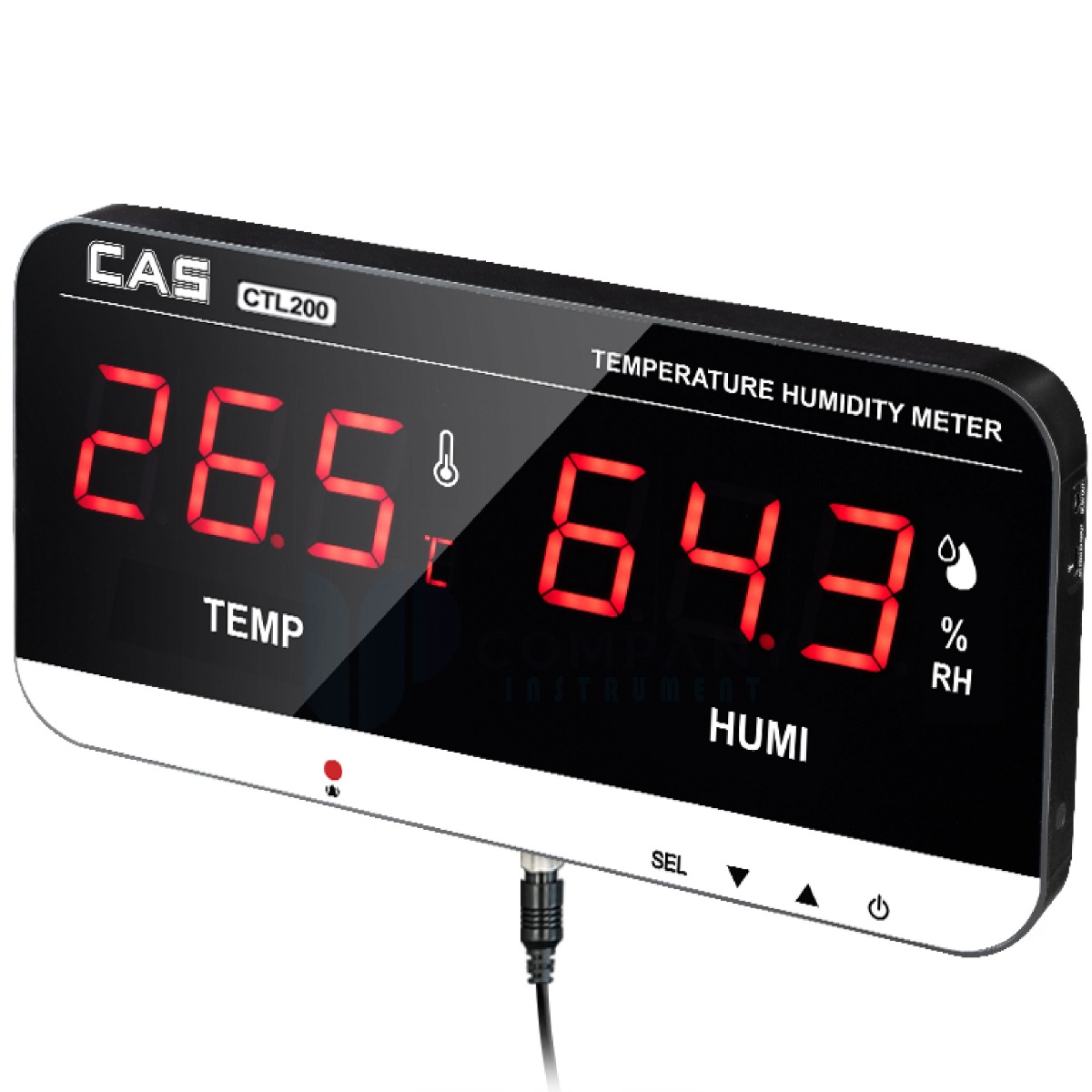 카스 대형 온습도계 실내 사무실 학교 벽걸이 디지털 온습도 측정기 CTL Series, CTL200(센서/외장형), 1개, 현재가 143,000원