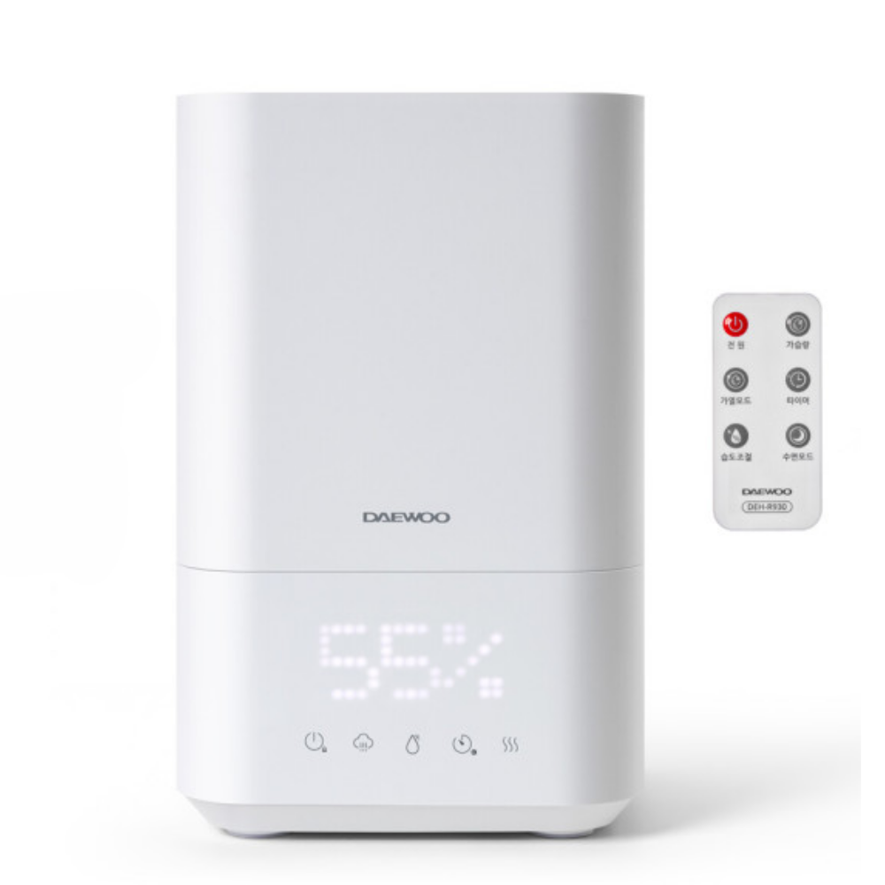 대우 SMART 자동습도조절 복합식 가습기 5L 리모컨형 간편세척 79,990원