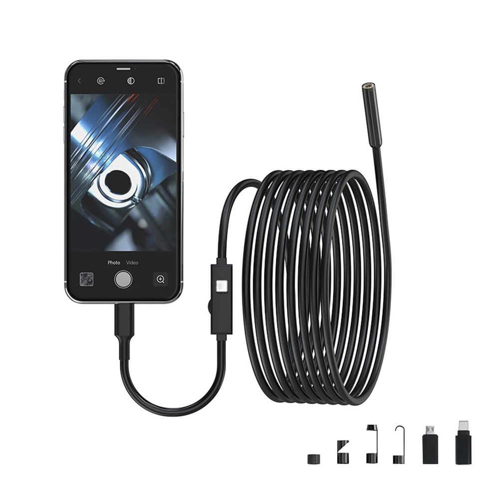 MACH 다용도 HD 앤도스코프 카메라 굴절 내시경 5M/10M USB 사진 비디오 촬영 초전도 와이어 USB 29,900원