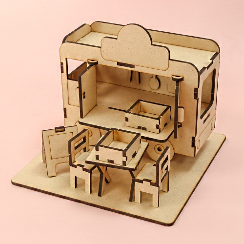 미니어처 우드 푸드 트럭 만들기 2,000원