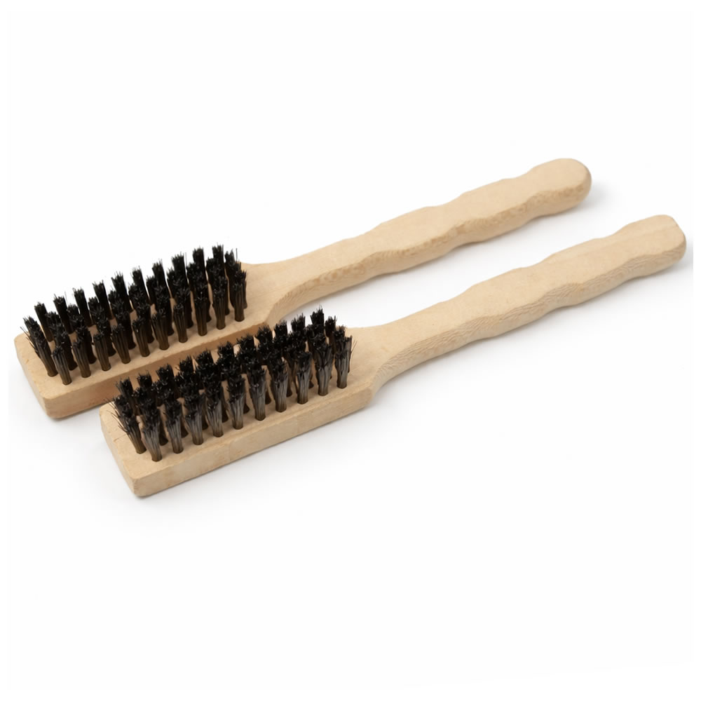 국산 스텐 와이어 브러쉬 2개 세트 나무손잡이 청소솔 스테인리스 녹 찌든때 제거, 2개, 스텐레스 22,000원