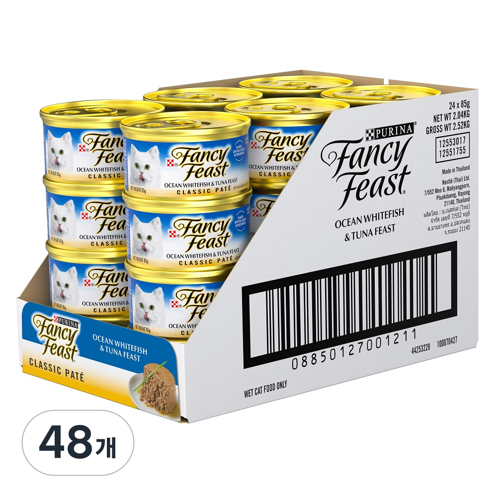 팬시피스트 생후 3개월 이후 고양이 화이트라벨 클래식 주식캔 55,580원