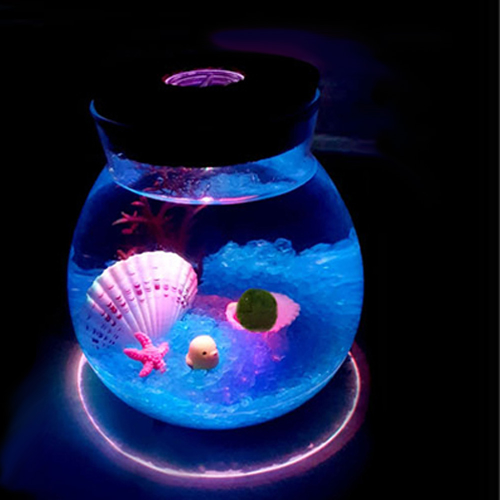 마리모 키우기 led 어항 350ml 마리모1cm포함 세트 재료 11,900원