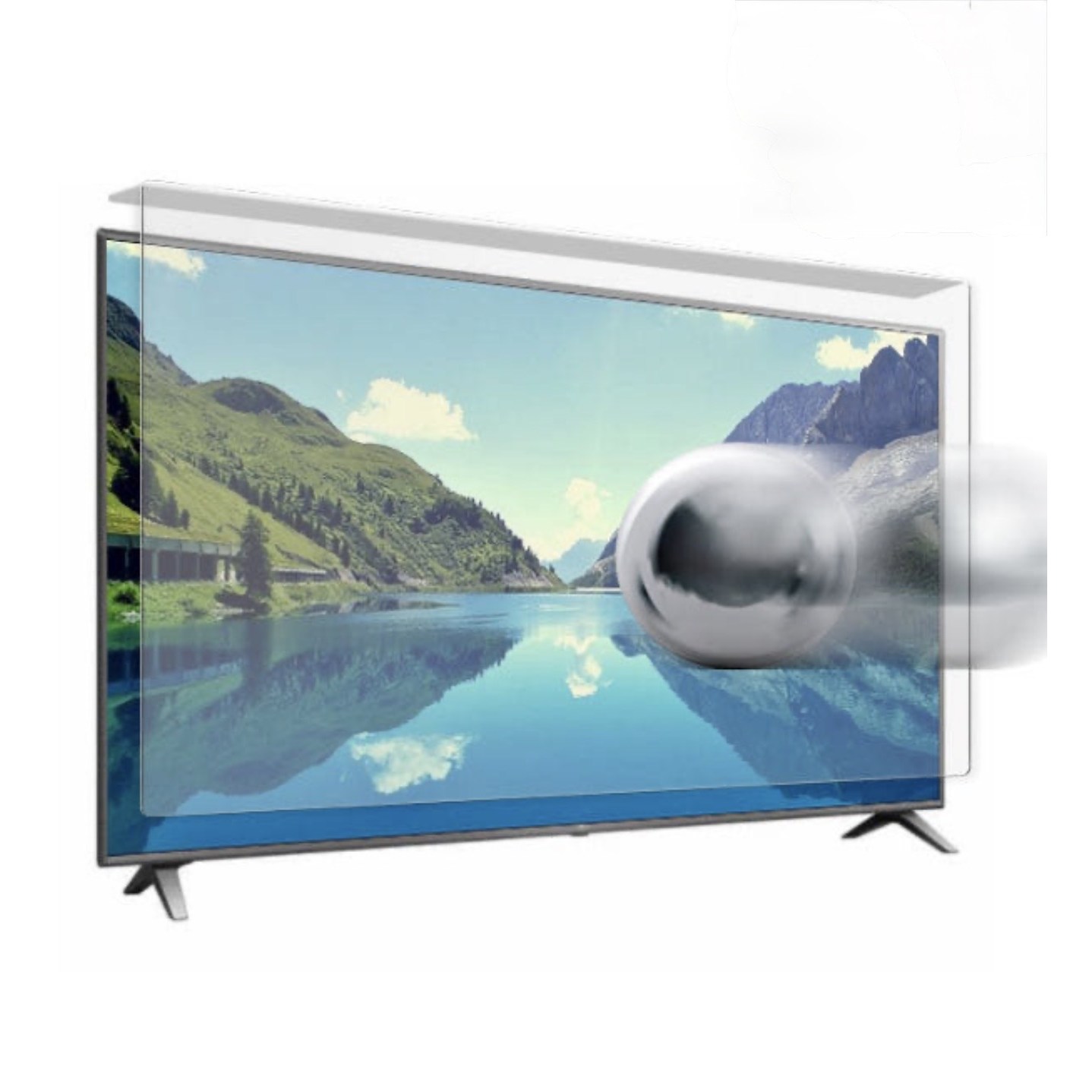 SSI몰 삼성 LG 77인치 78인치 TV OLED QLED 액정파손방지 블루라이트차단 보안기 보호대 티비 가드 보호기, 1개 234,000원