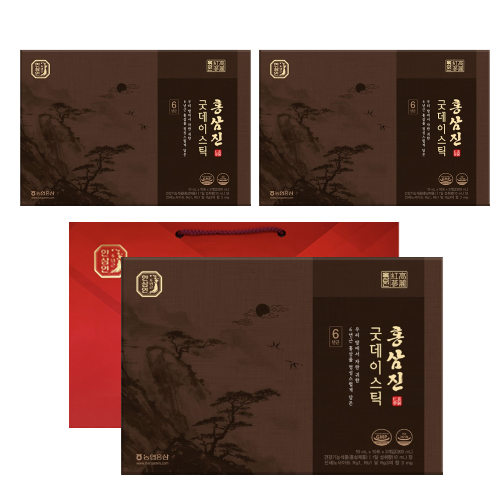 한삼인 홍삼진 굿데이스틱 30p 51,030원
