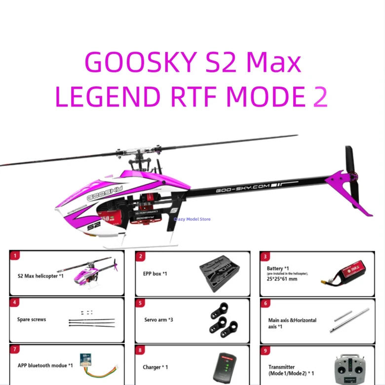 GOOSKY S2 Max LEGEND 6CH 3D 헬리콥터 831,700원