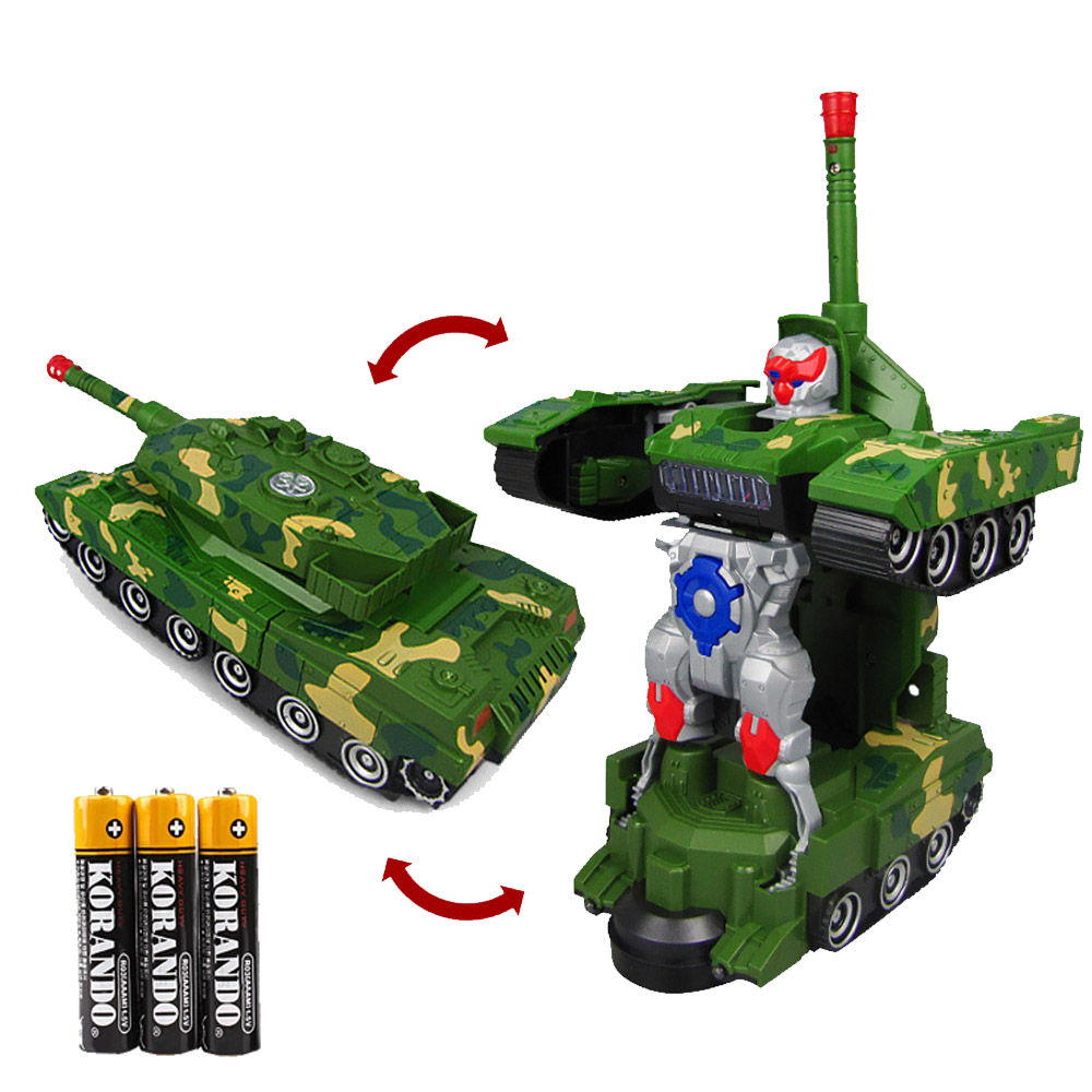 파피앙 변신 로봇 탱크 LED + 건전지포함, 1개 11,700원