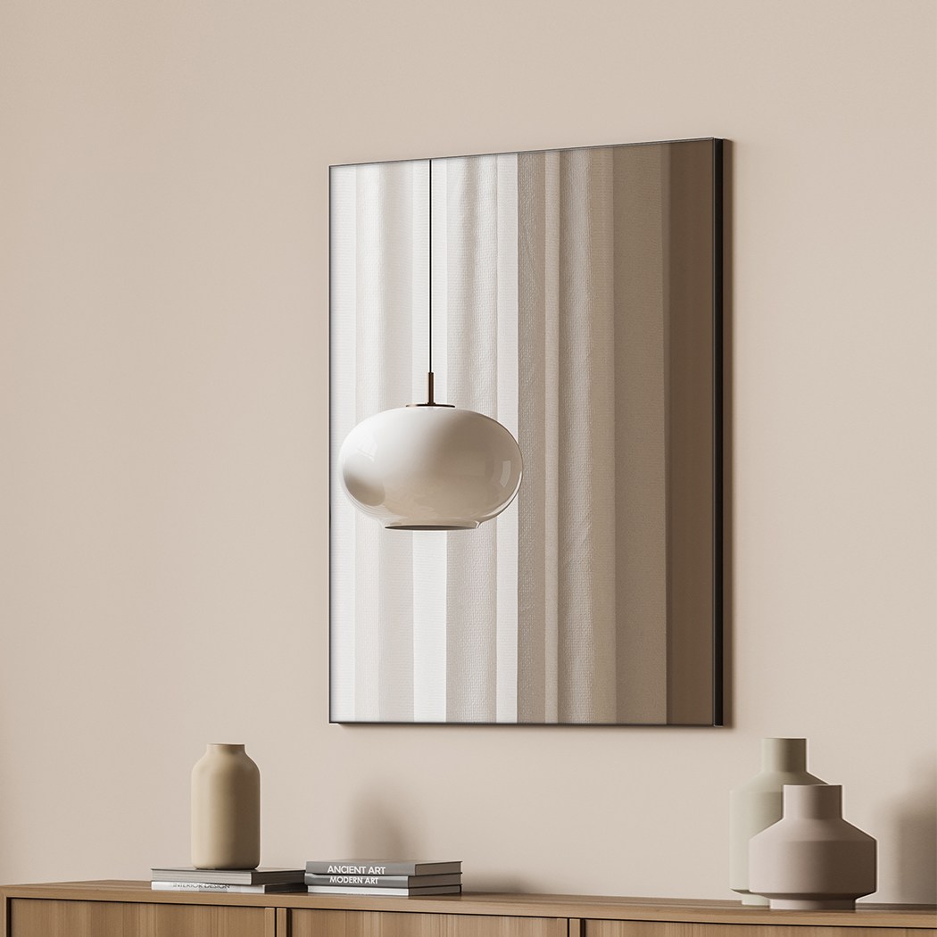 온미러 벽걸이 거울 액자형 은경 브론즈경 알루미늄프레임, 브론즈경+매트블랙프레임 192,000원