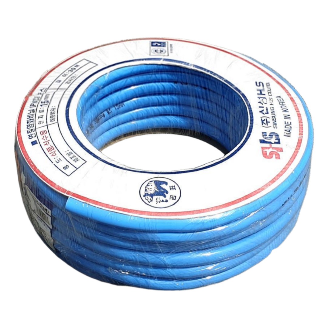 식수호스전용 식용호스 식품호스 식수용호스 주방호스 내경 15mm x 30m 롤 식품용 무독성호스, 1개 61,950원