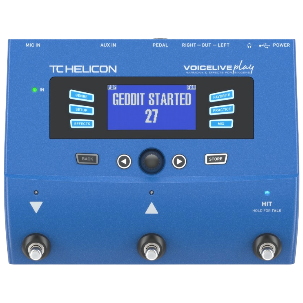 [추후 입고예정] TC Helicon VoiceLive Play 보이스 라이브 플레이 보컬이펙터, 1개 423,010원