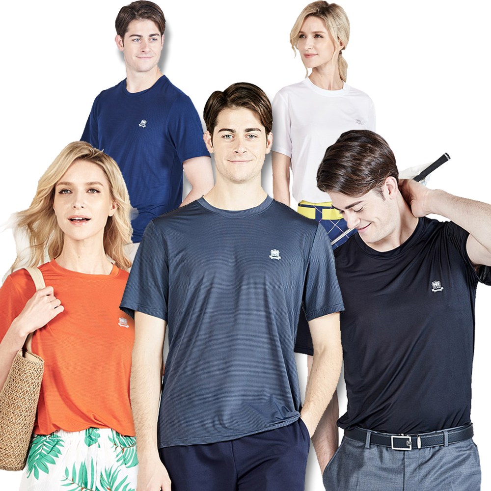 여름 기능성 반팔 티셔츠 듀크 cool 티셔츠 총5종 아이스 쿨티셔츠 여자 냉감티 39,800원