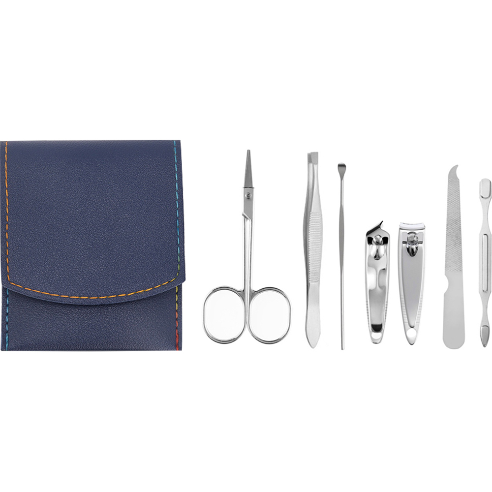 데일리프렌즈 파우치형 손발톱깍이 7종 세트, 네이비, 1세트 4,980원