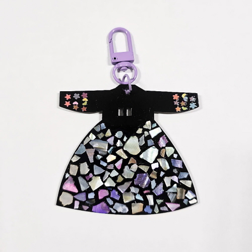 공예야 놀자 레진아트 자개공예 아크릴 한복 전통의상 키링 만들기재료 800원