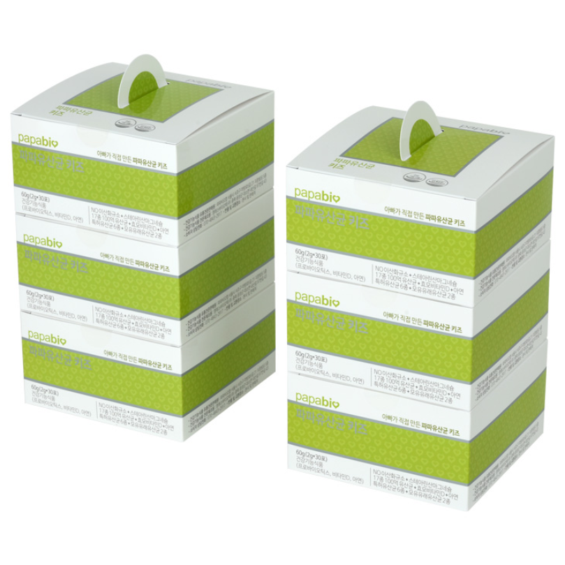 파파유산균 키즈 비타민D+아연+100억유산균 187,690원