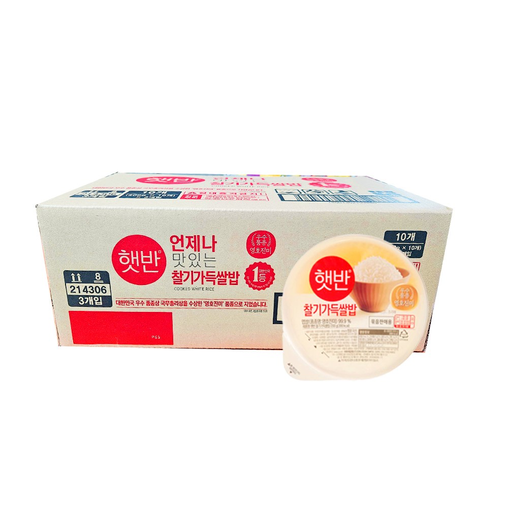 햇반 찰기가득쌀밥 200g 한 박스 33,320원