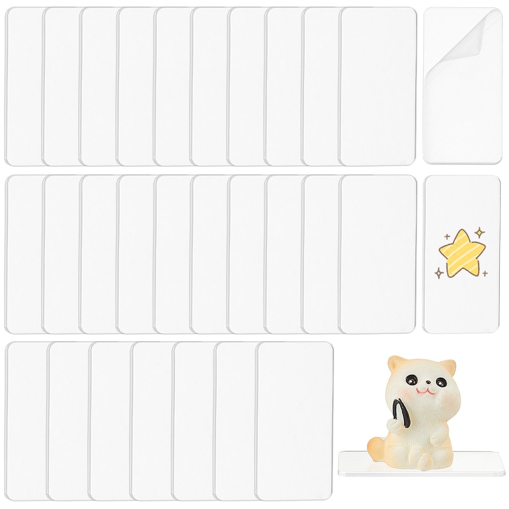 스퀘어 아크릴 섀시 디스플레이 받침대 장난감 모델 진열 투명, 직사각형 10,260원