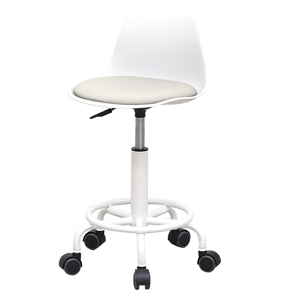 21세기트랜드 이동식 인테리어 모찌 의자, 화이트 + 크림, 1개 39,800원