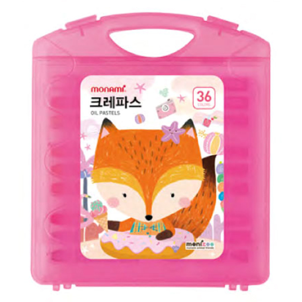 모나미 모니주 크레파스 여, 36색, 1개 8,190원